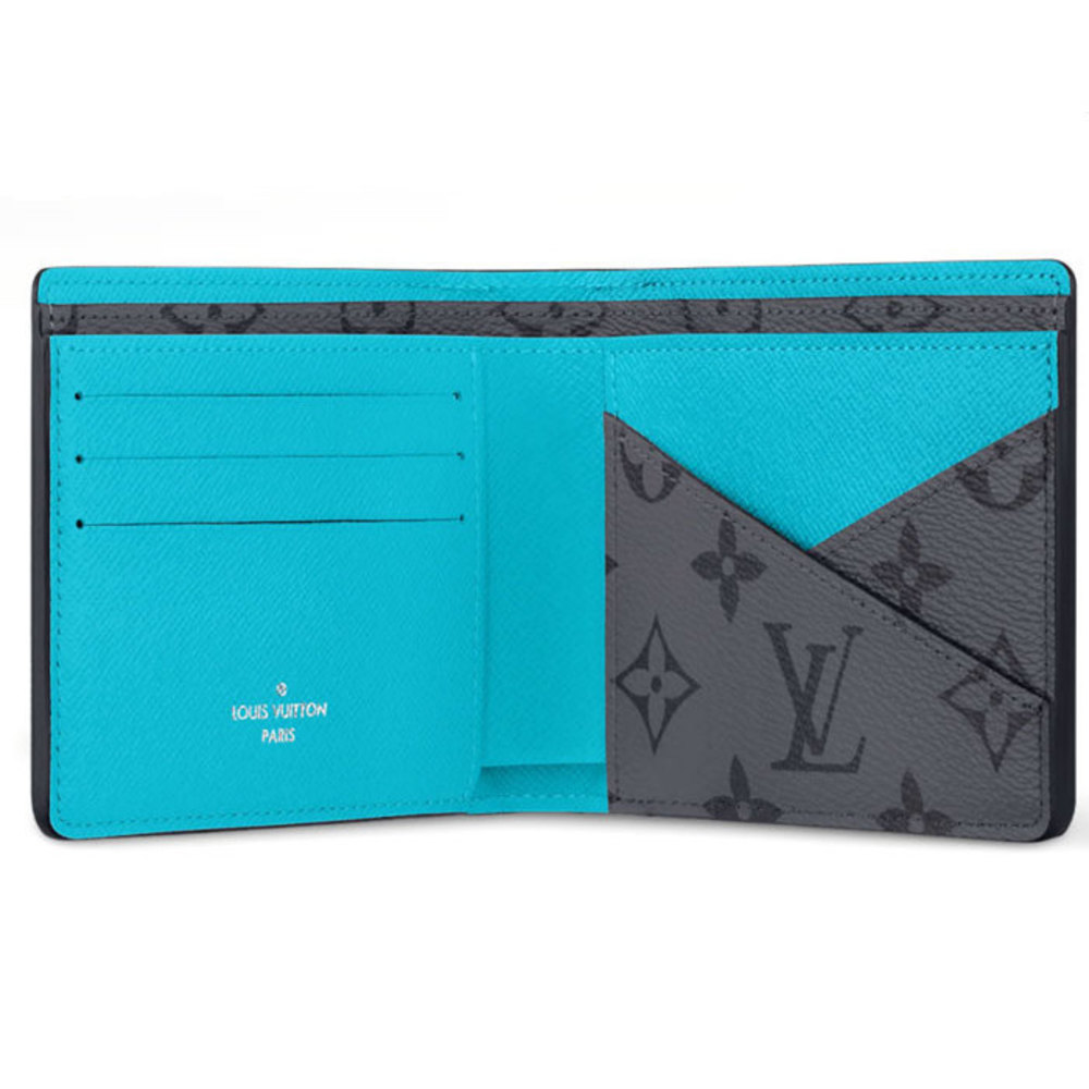 Louis Vuitton Wallet Eclipse Blue Portefeuille Tu… - image 3